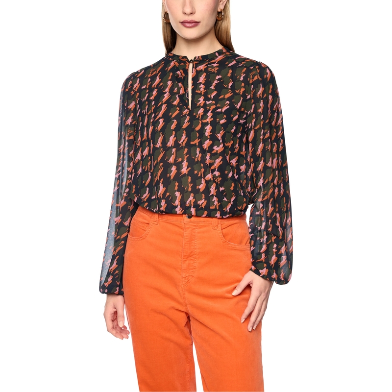 Marc Cain Bluse Bluse tigerlily(Image 7)