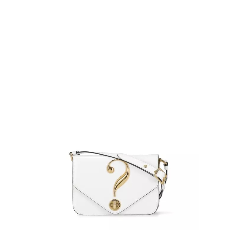 Moschino Schoudertas Bags White weiß
