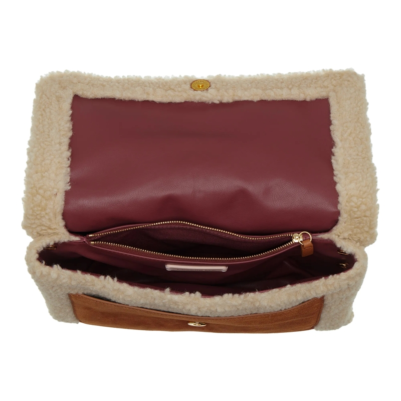 Coccinelle Schultertasche Coccinelle Dorian Eco She. Natural/Cuir(Image 5)