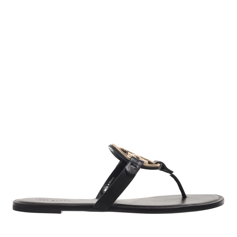 Tory Burch Flip Flops Metal Miller Perfect Black/Gold