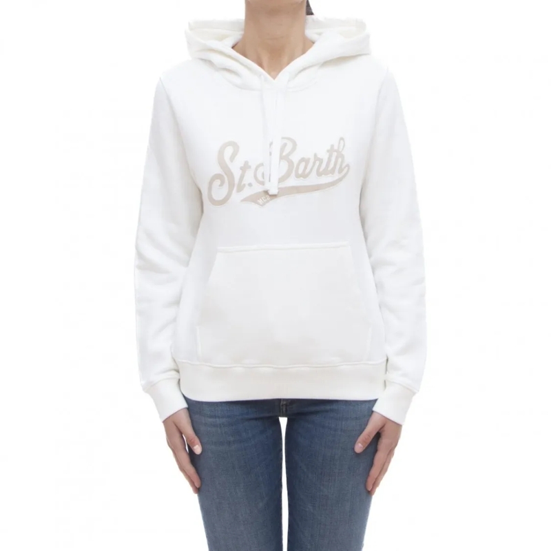 Mc2 Saint Barth  Virginia Sweatshirt White