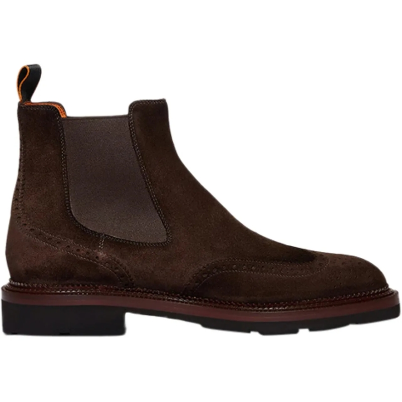 Santoni Bottes Boots Brown braun