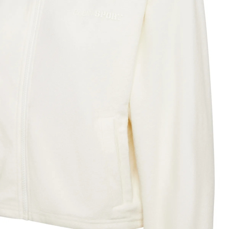 Plein Sport Top Kapuzen-Sweatshirt weiss(Image 3)