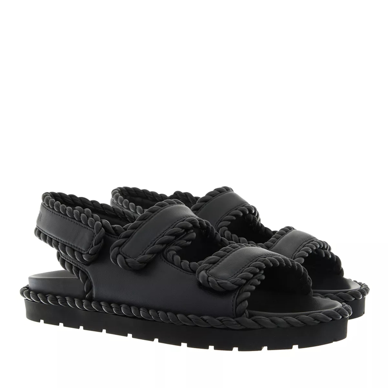Bottega Veneta Sandalen Flat Sandal Ardoise