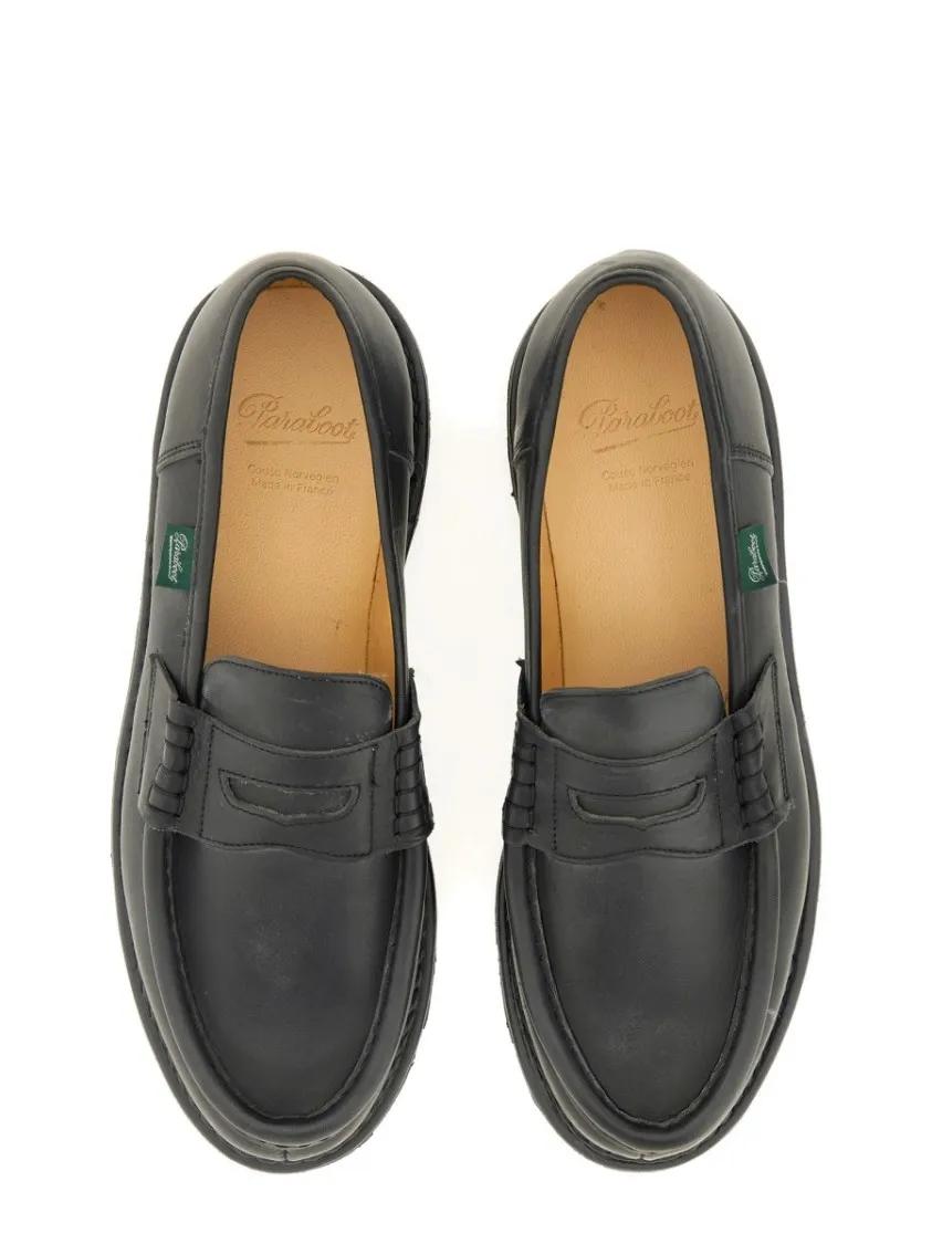 Thumbnail - Paraboot Loafer - Calf Leather Penny Loafers - Gr. 7_5 - in Schwarz - für Damen