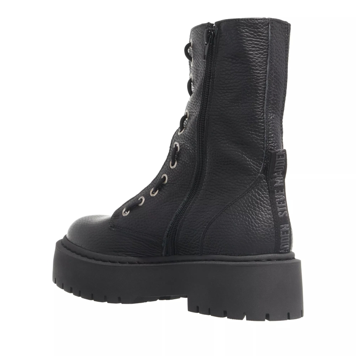 Steve madden trek black leather online