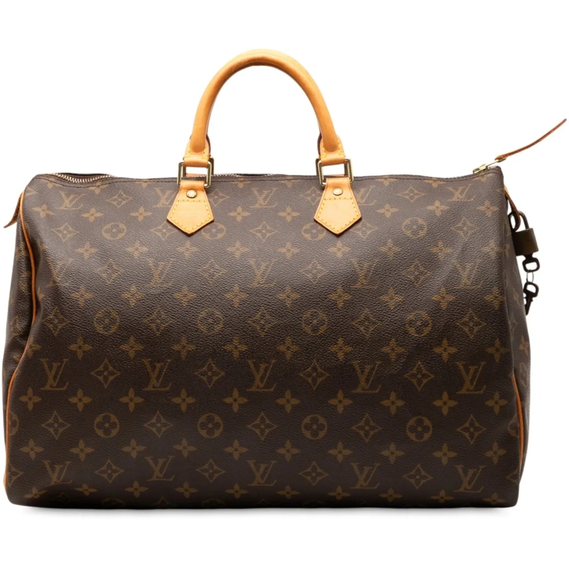 Louis Vuitton Tote Monogram Speedy 40 braun