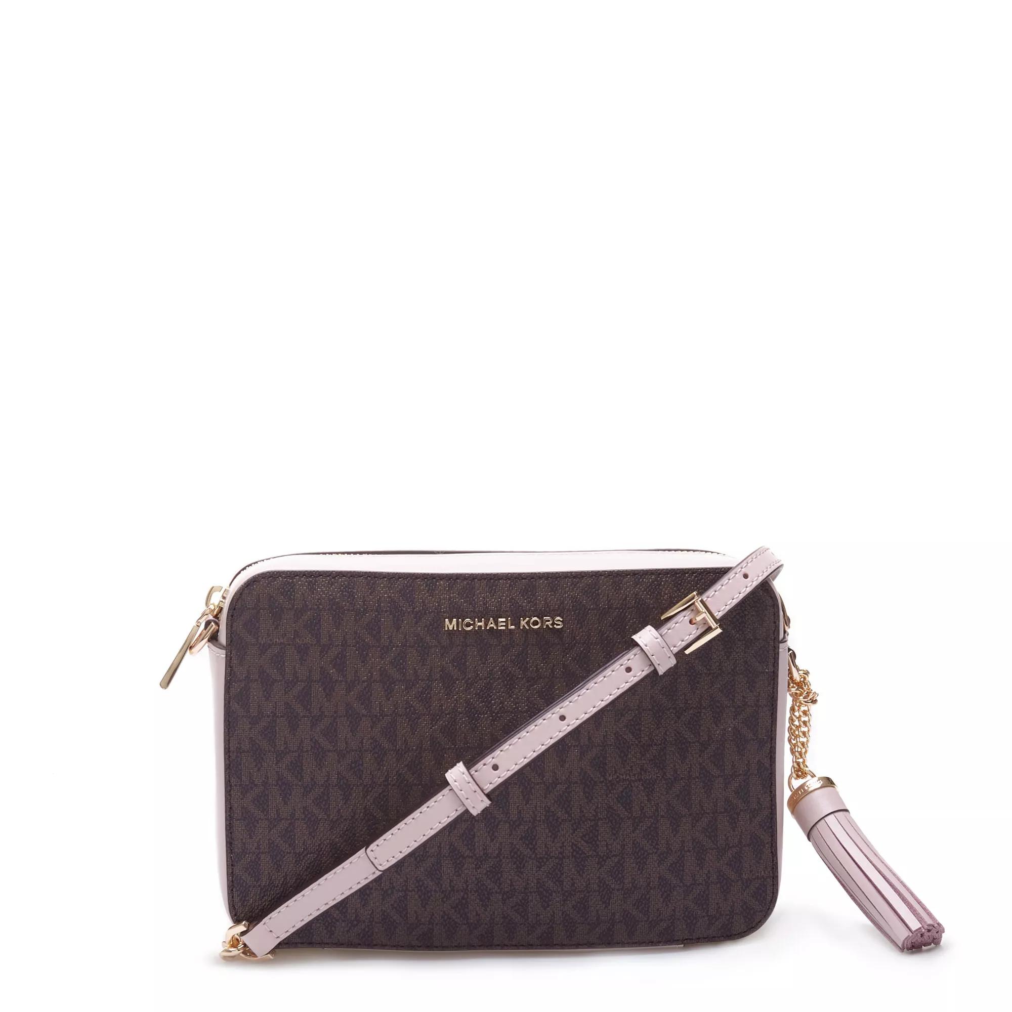 Michael Kors Crossbody Bags - Michael Kors Jet Set damen Umhängetasche Braun 32F - Gr. unisize - in Braun - für Damen