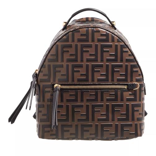 Fendi FF Monogramme Backpack Brown Rucksack