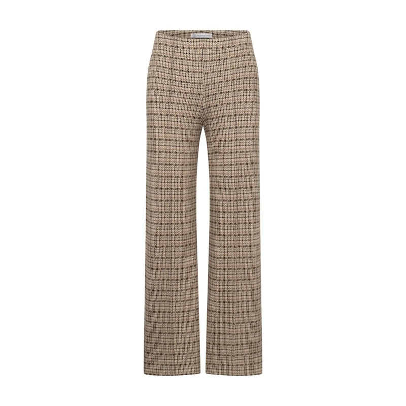 Raffaello Rossi Hose Hose Elaine aus Baumwoll-Mix beige