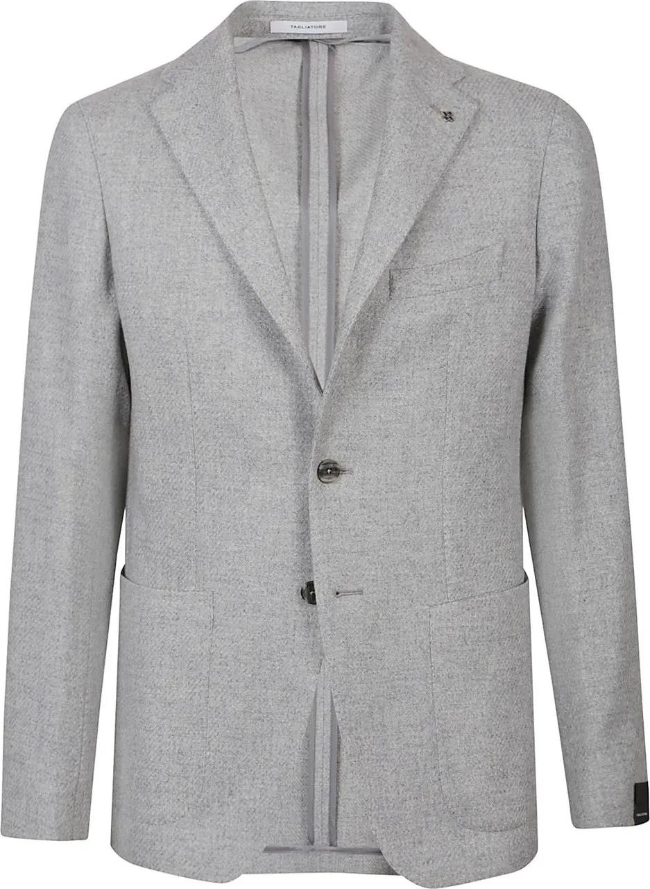 Thumbnail - Tagliatore - Jacket Grey - Größe 50 - grau