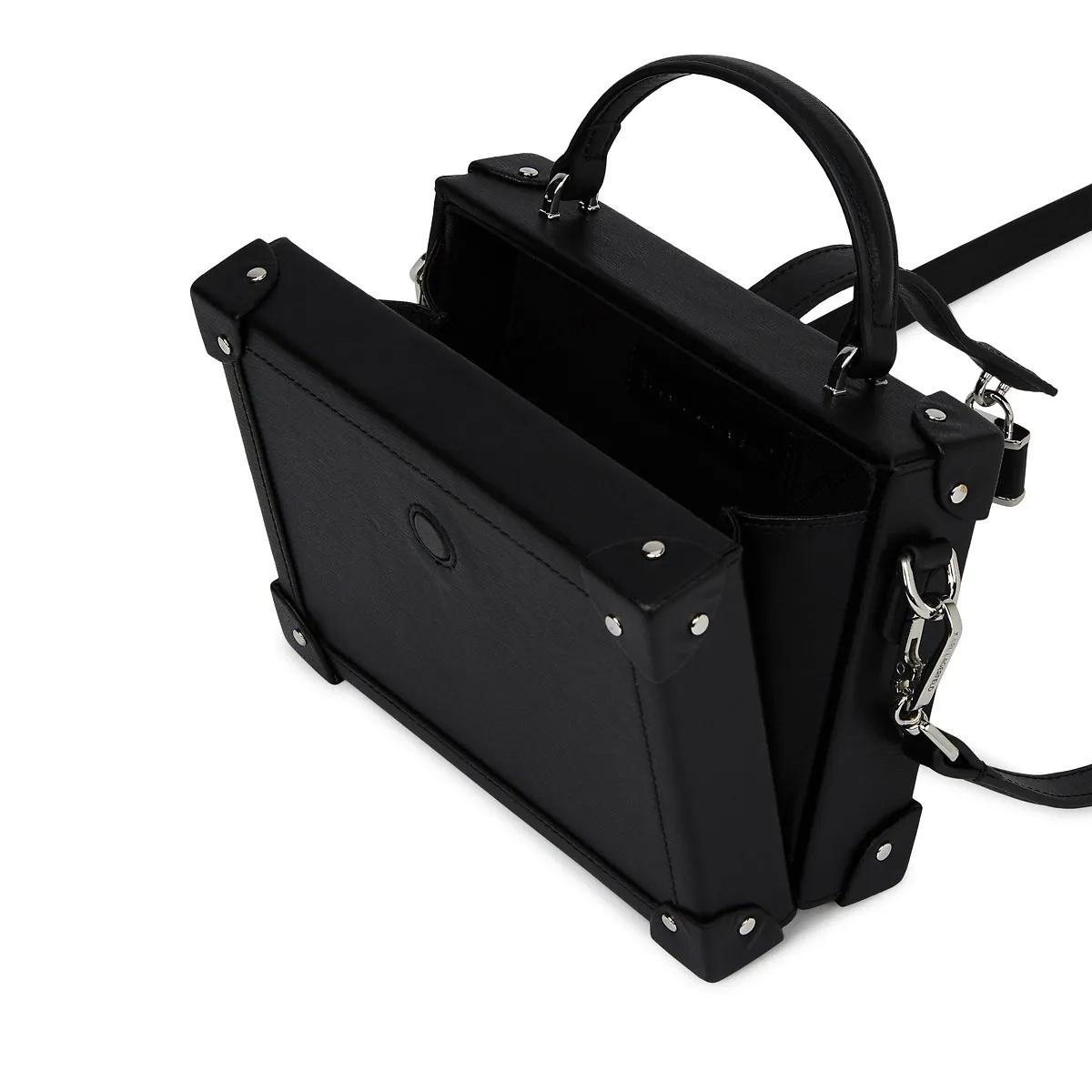 Thumbnail - Karl Lagerfeld Crossbody Bags - K/Autograph Trunk Bag mit Vorhängeschloss - Gr. unisize - in Schwarz - für Damen