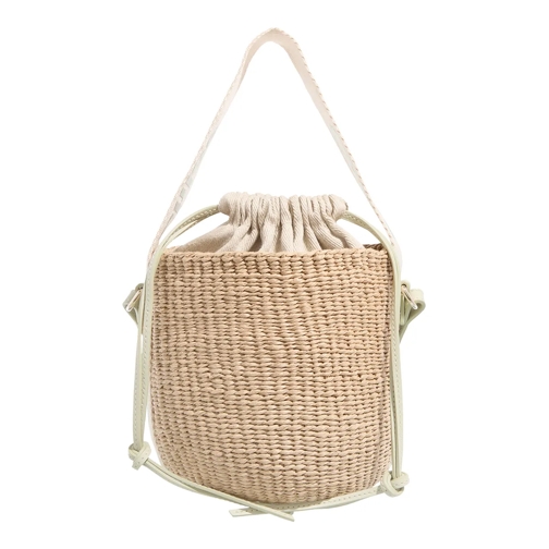 Chloé Bucket Bag Small Woody Basket Bag Light Eucalyptus