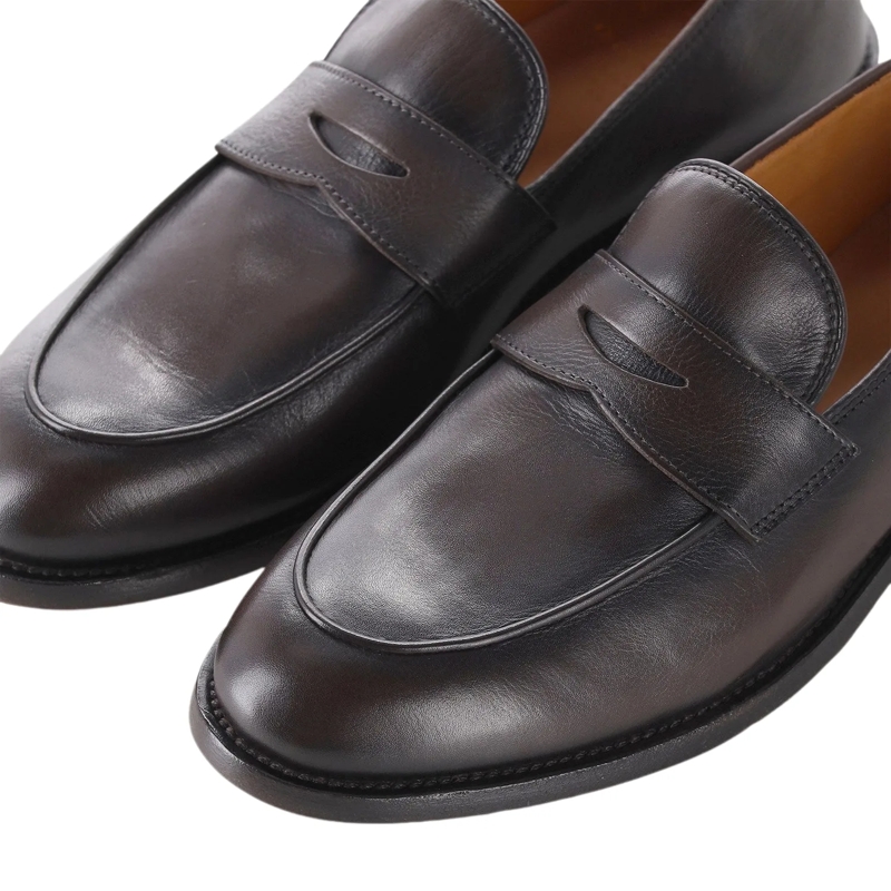 Officine Creative Schnürschuhe Loafer Opera aus Leder braun(Image 3)