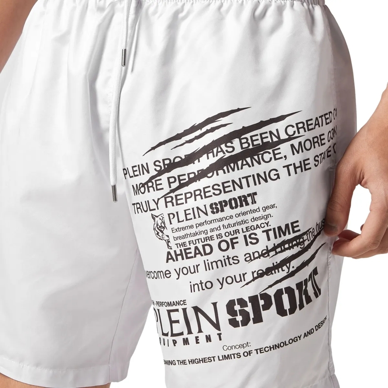 Plein Sport  Badehose weiss(Image 4)