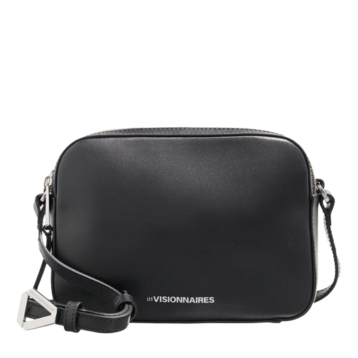 LES VISIONNAIRES Georgina Smooth Black Sac à bandoulière