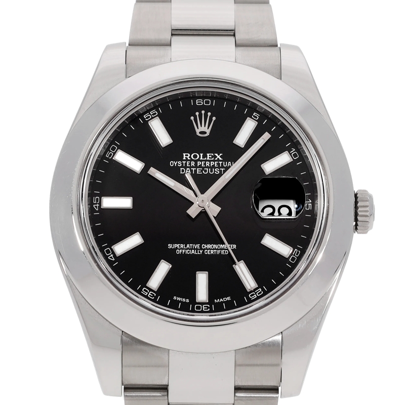 Rolex Automatikuhr Datejust II Schwarz