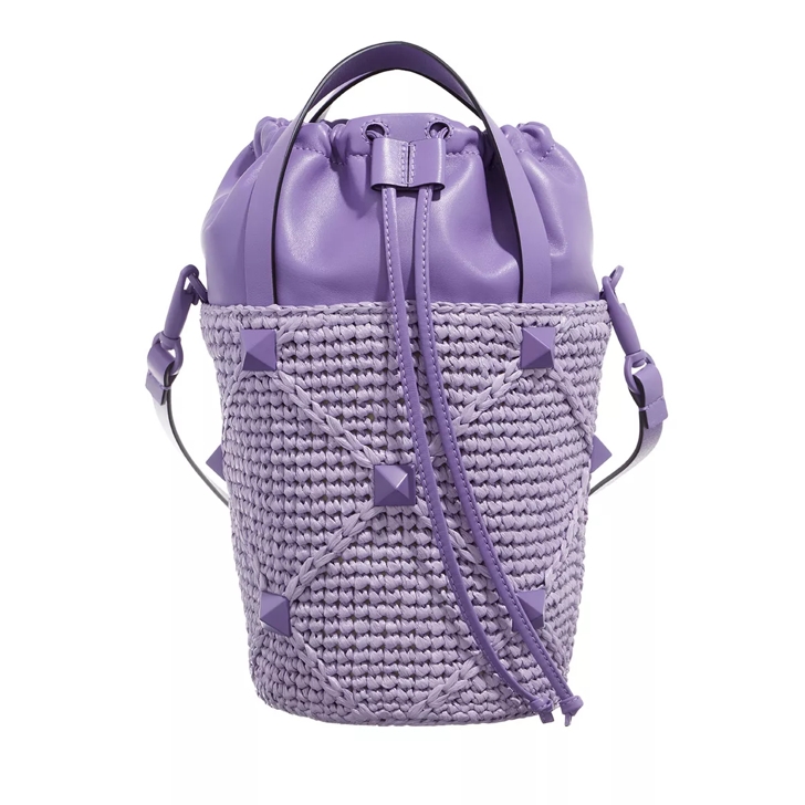 Purple Sac Bucket Bag