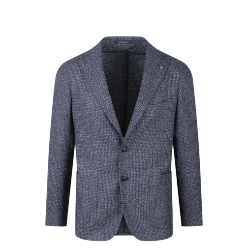 Tagliatore Blazer Tweed Blazer Blue