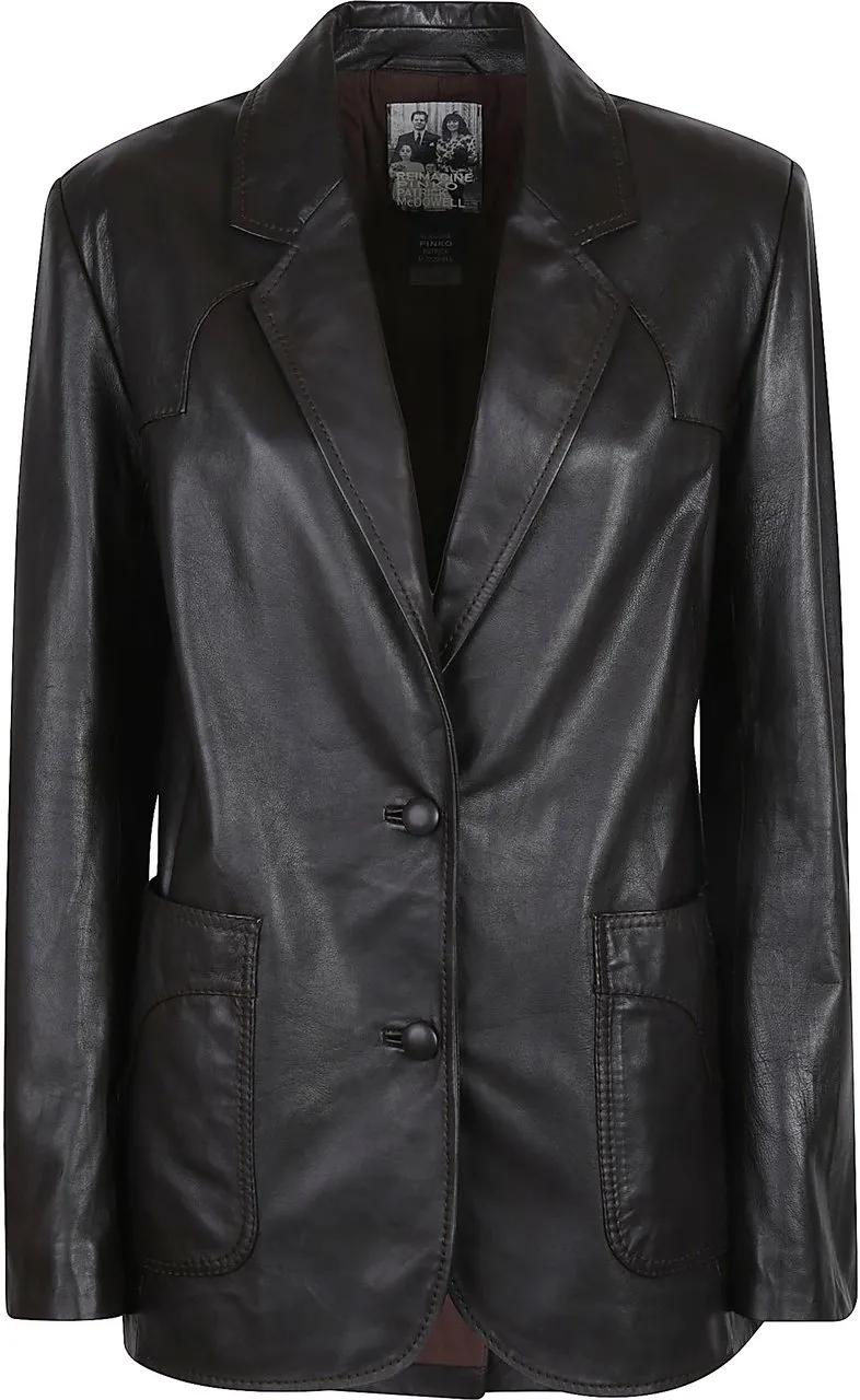 Thumbnail - Pinko - Hack Jacket Brown - Größe 38 - braun