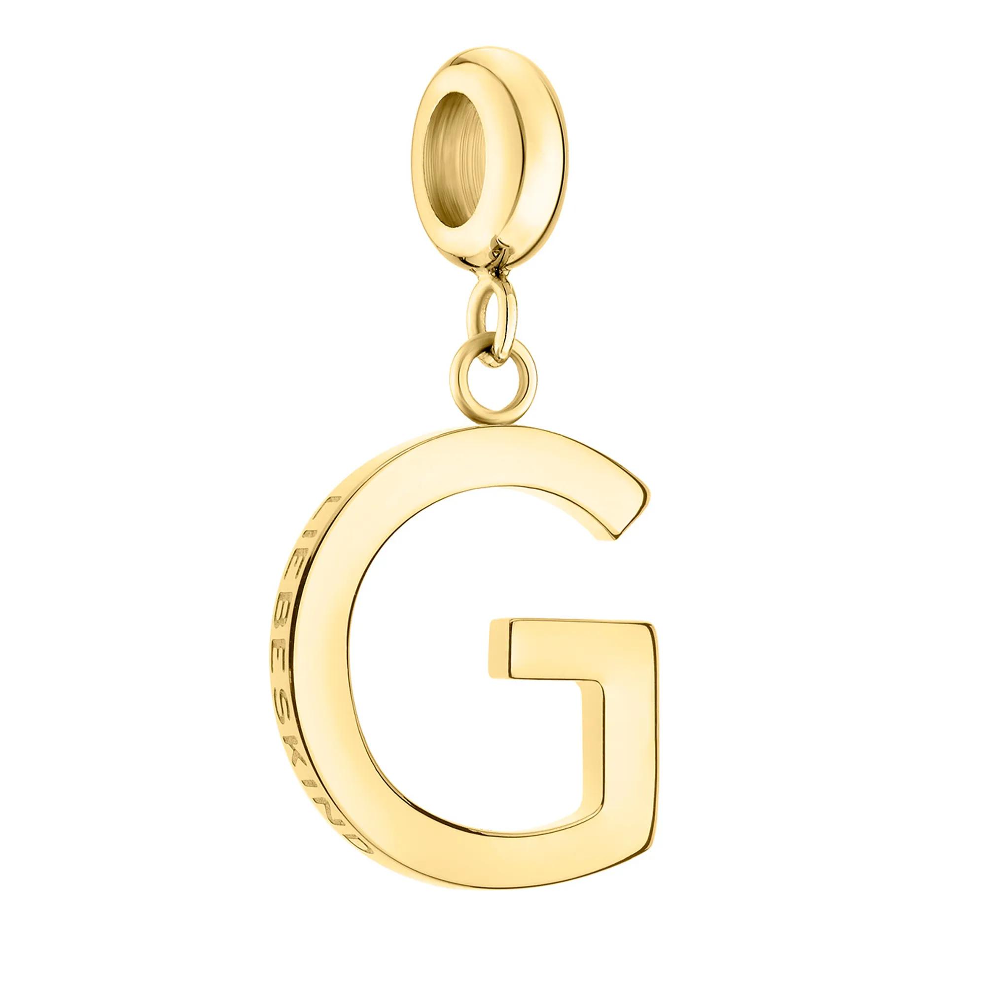 Liebeskind Berlin Charms - Liebeskind Berlin Anhänger - Gr. unisize - in Gold - für Damen