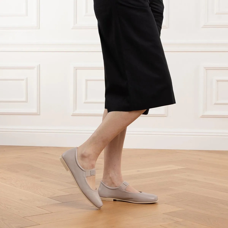 INUIKII Ballerinas Ballerina Nappa Beige(Image 2)