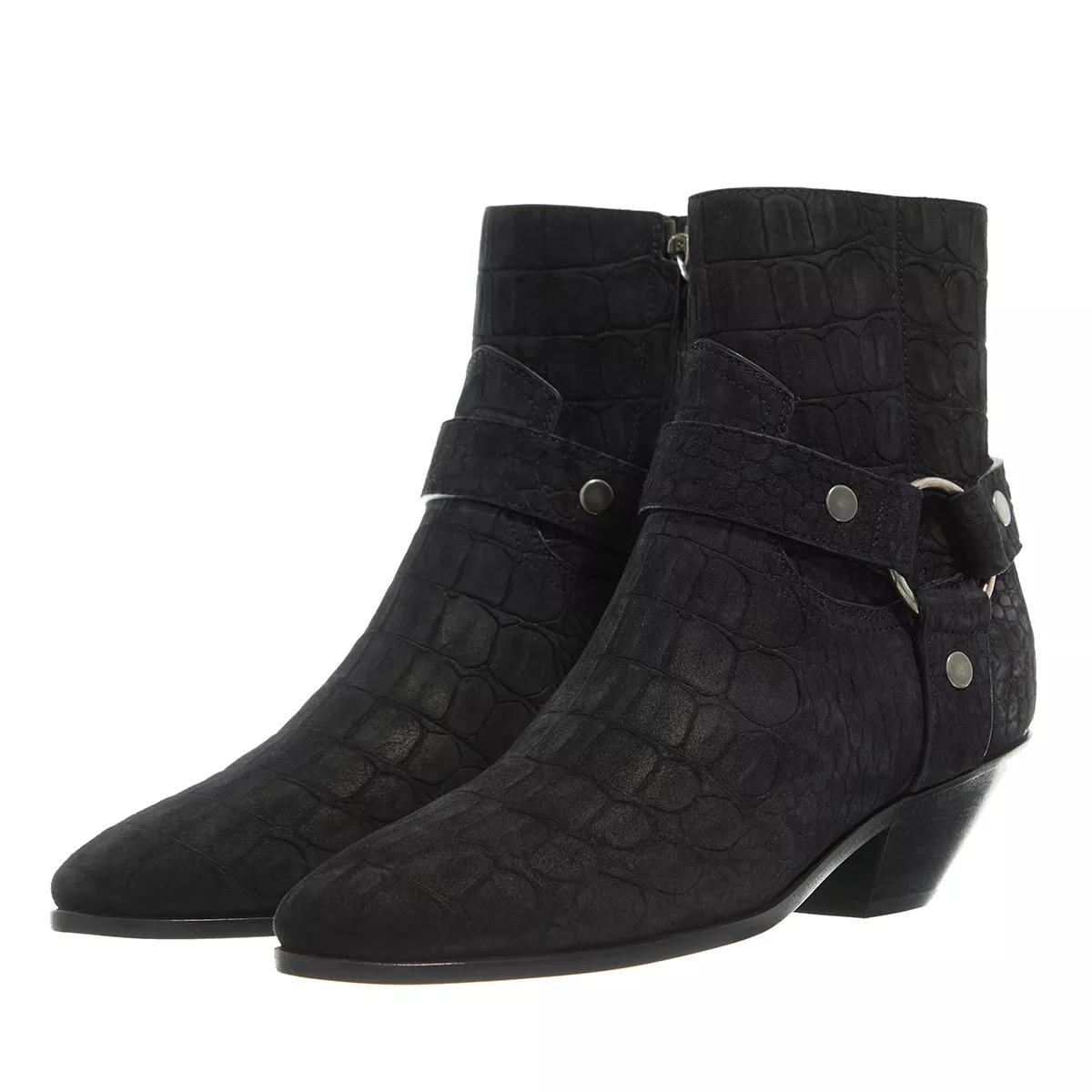 Saint Laurent Boots & Stiefeletten - Boots Leather - Gr. 38 (EU) - in Schwarz - für Damen