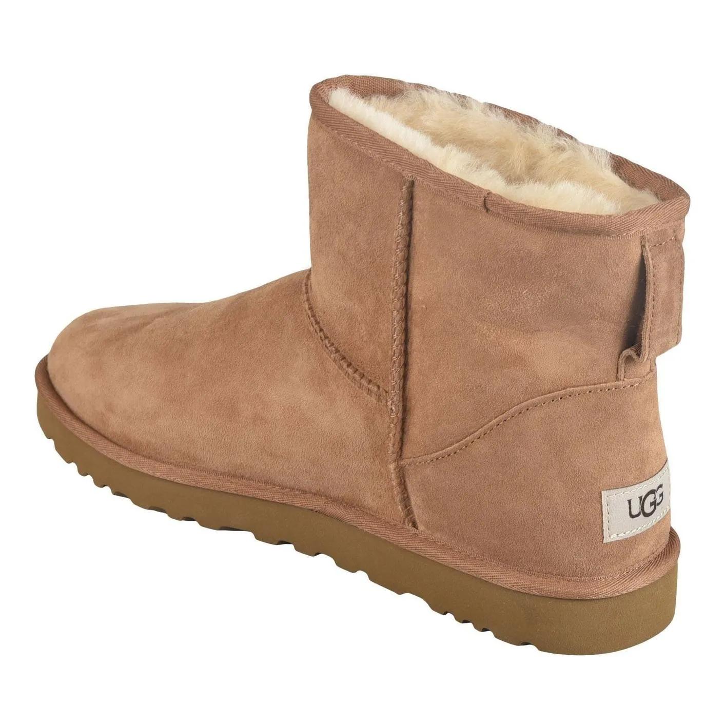 Thumbnail - UGG Stiefel - Classic Mini Chestnut Ankle Boot - Gr. 44 (EU) - in Braun - für Damen