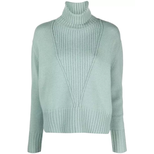 Lorena Antoniazzi Green Turtle Neck Sweater Green 