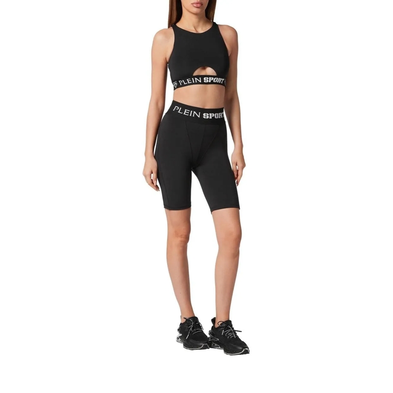 Plein Sport Leggings Jogging-Leggings Basic schwarz