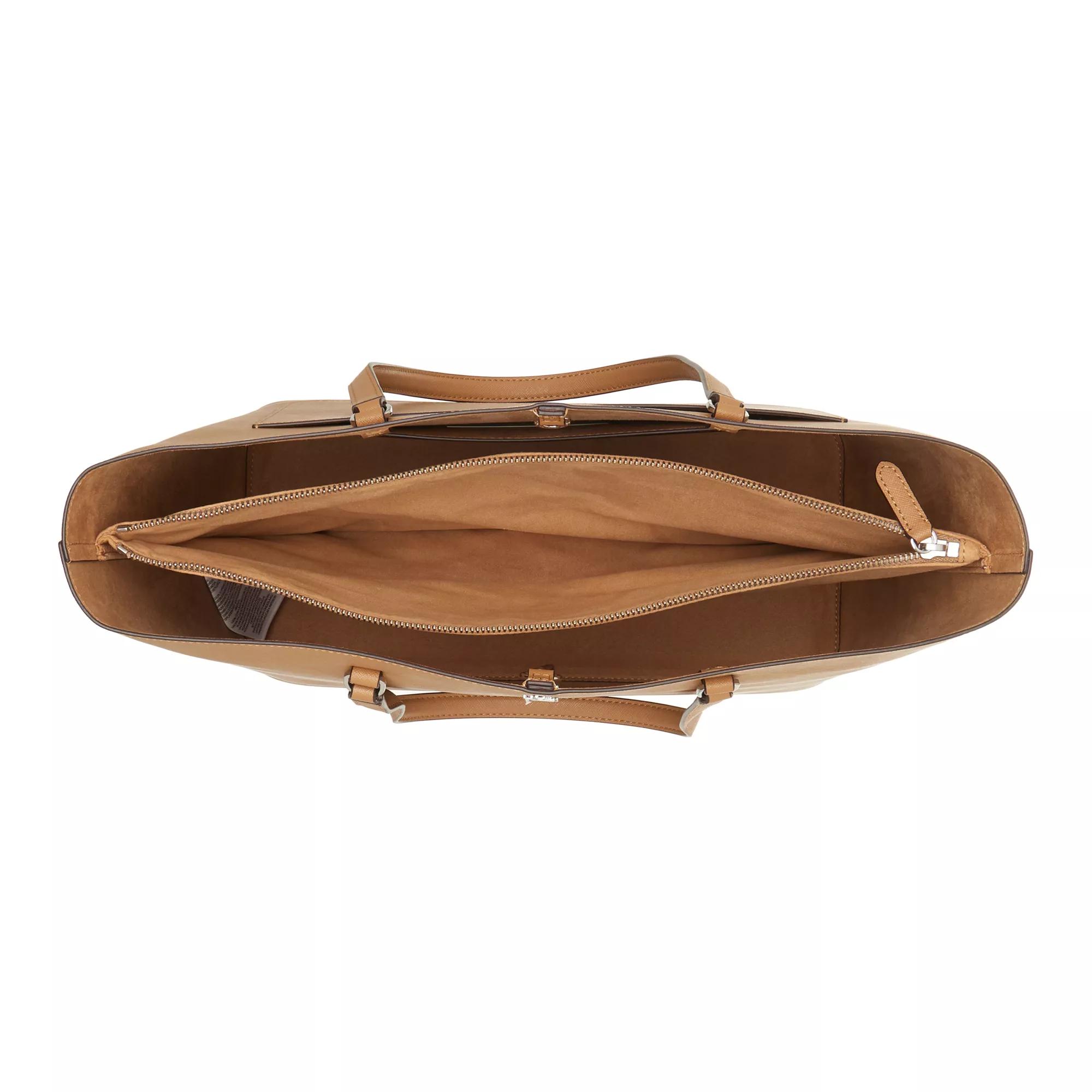 Lauren Ralph Lauren Shoppers & Totes Karly Tote Large in bruin