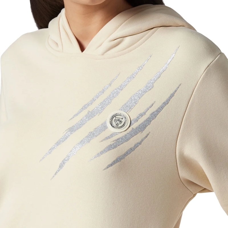 Plein Sport Top Sweatshirt Mit Kapuze Scratch beige(Image 5)