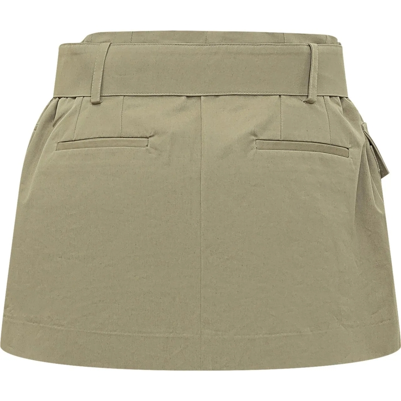 Iro Minijupe Gonna Inoa Corta con Tasche grün(Image 2)