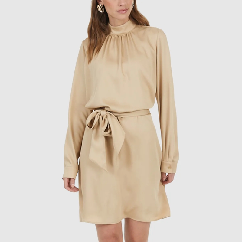 Marc Aurel Minikleid Kleid gold(Image 3)