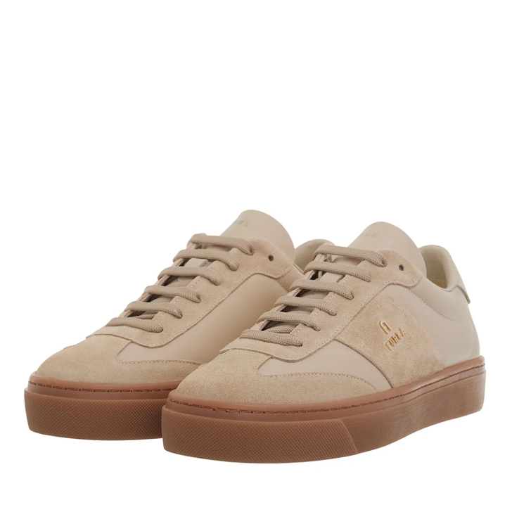 Furla Furla Enjoy Lace-Up Sneaker T.20 Avena | Low-Top Sneakers