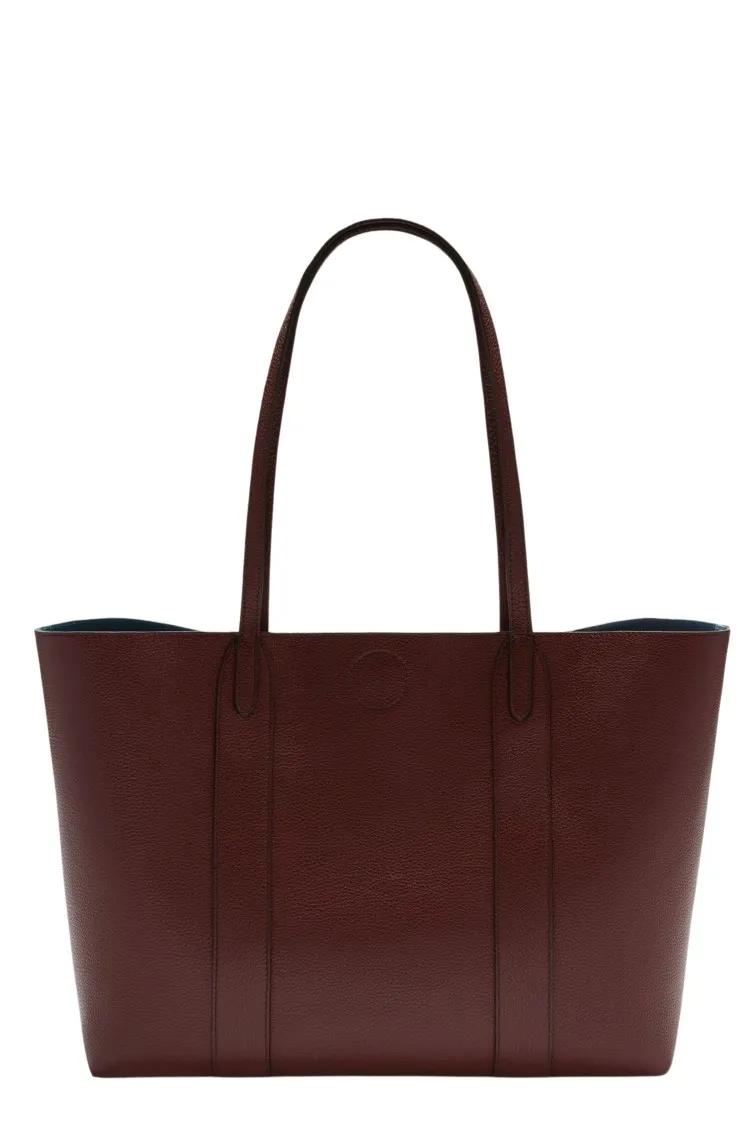Mulberry Shoppers & Totes Bayswater Tote Small Classic Grain in rood