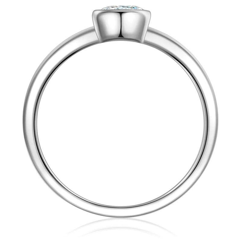 Trilani Ring Sterling Silber Ring Zirkonia silber(Image 3)