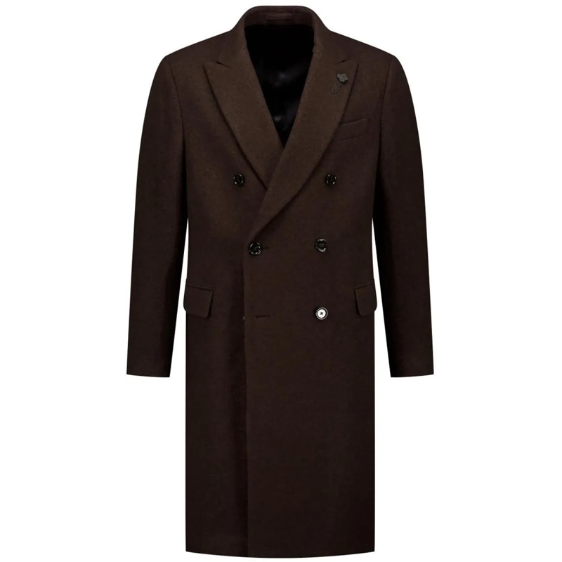 Lardini Daunenjacke Man Coat Drop Reg braun