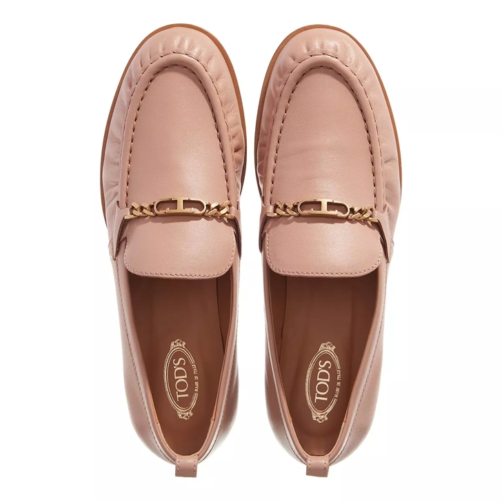 Tod's leather hot sale moccasins