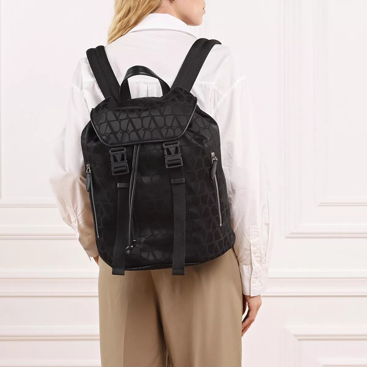 Prada discount quilted backpack