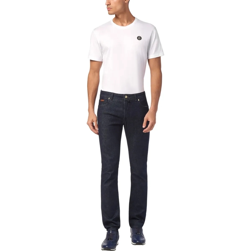 BILLIONAIRE Jeans mit geradem Bein Jeans Regular Fit dunkel-blau(Image 3)