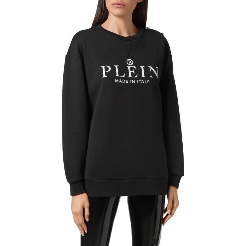 Philipp Plein Top Sweatshirt Iconic Plein schwarz(Image 3)