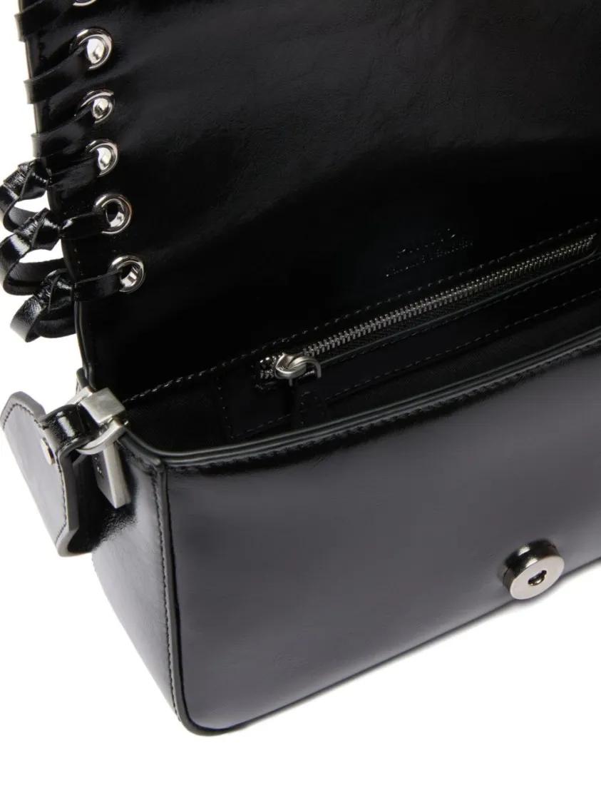 pinko Hobo bags Love One Mini Slouchy Fl Bag in zwart