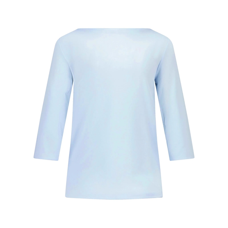 Kimmich Trikot T-shirt à manches 3/4 Shirt aus Viskose-Crêpe weiß(Image 20)