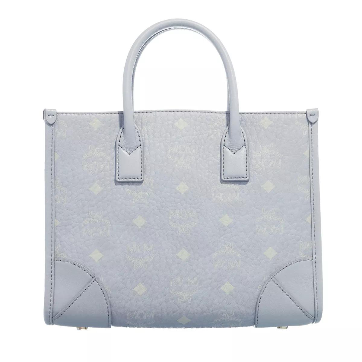 Mcm bag grey sale