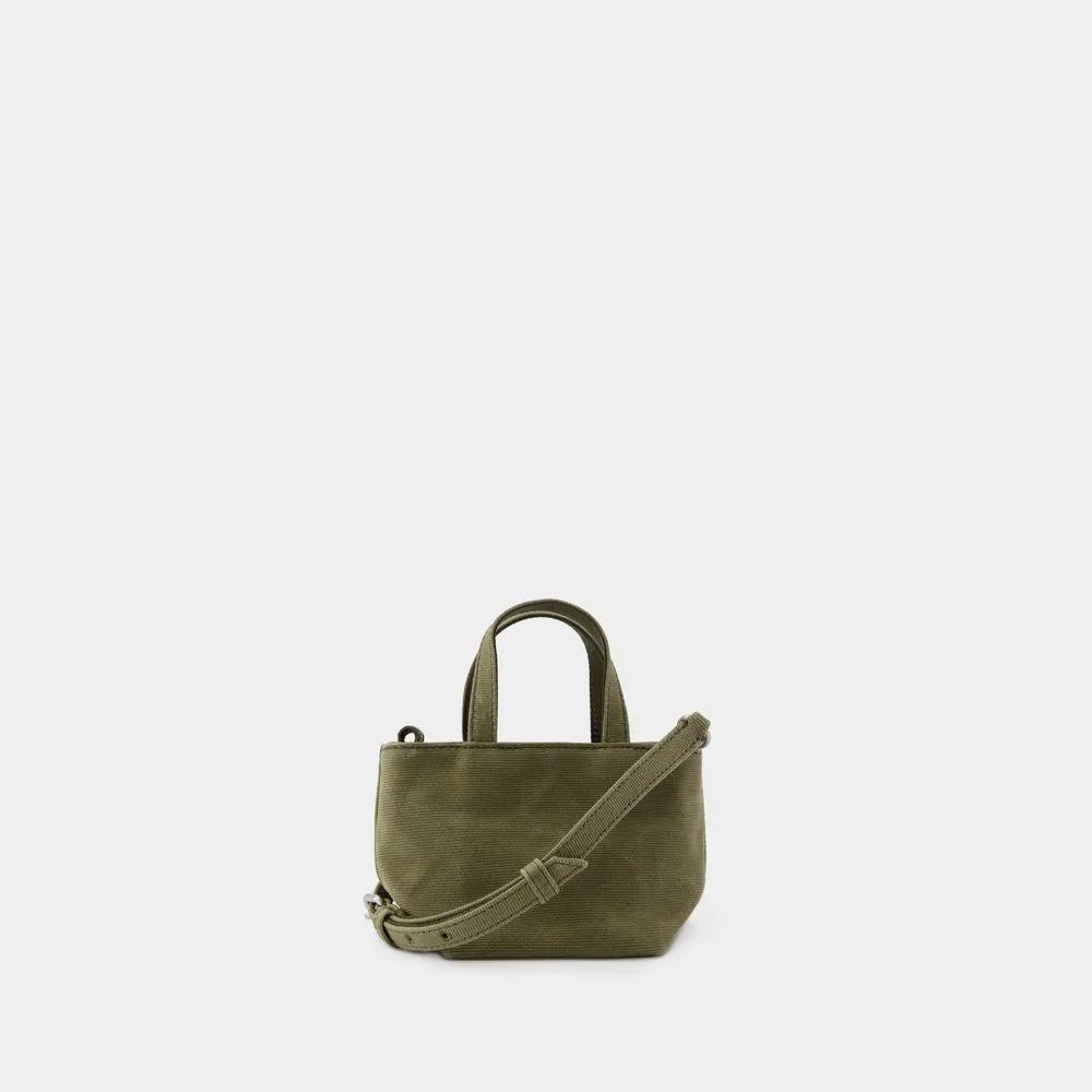 Alexander wang Totes Punch Mini Shopper Bag Cotton Khaki in groen