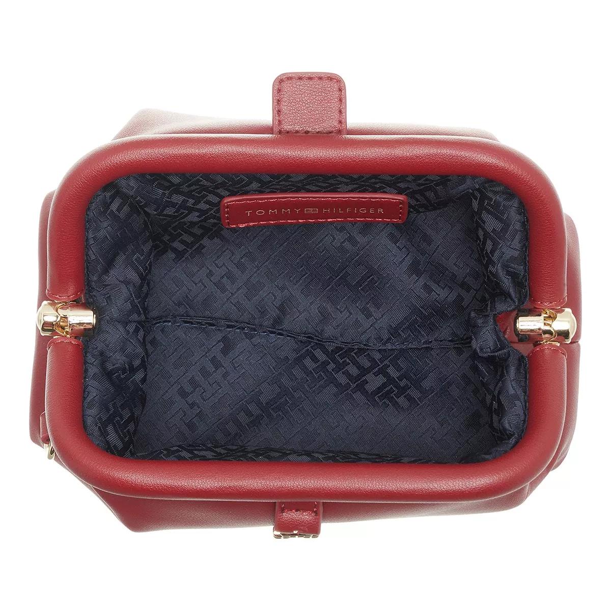 Tommy Hilfiger Th Feminine Crossover Rouge Crossbody Bag