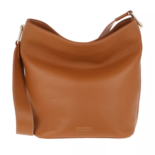 Coccinelle Frenchy Bucket Bag Caramel Buideltas