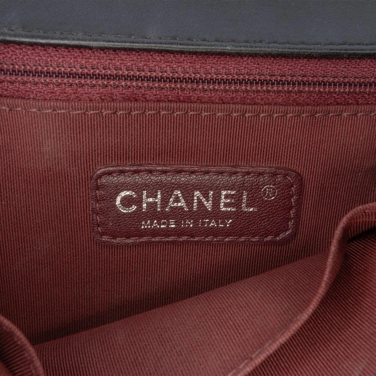 Thumbnail - Chanel Hobo Bags - Medium Quilted Velvet Wild Stitch Boy Flap - Gr. unisize - in Schwarz - für Damen
