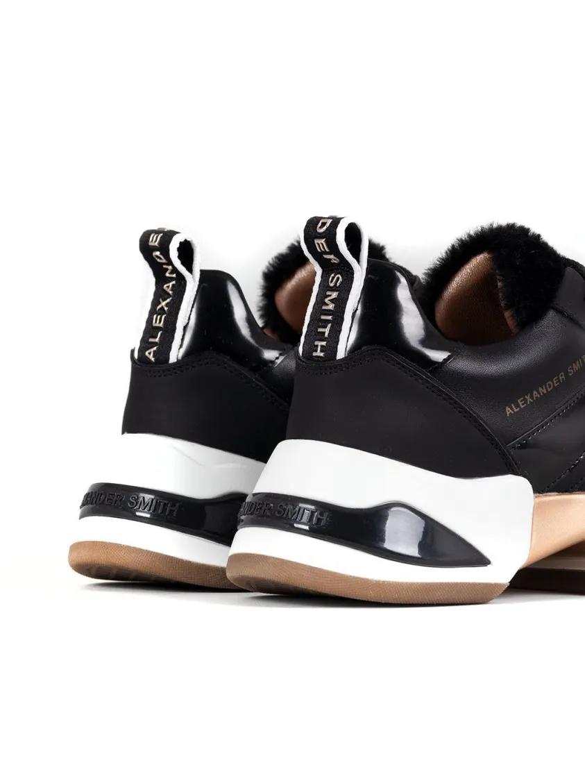 Thumbnail - Alexander Smith Low-Top Sneaker - Casual Trainers With Sole And Contrasting Detailin - Gr. 37 (EU) - in Schwarz - für Da...